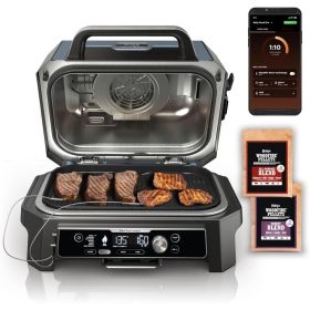 OG951 Woodfire Pro Connect Premium XL Outdoor Grill & Smoker, Bluetooth, App Enabled, 7-in-1 Master Grill, BBQ Smoker