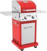 Nexgrill Deluxe 2-Burner Propane Barbecue Gas Grill with Warming Rack, 401 sq. in, 28000 BTUs, Outdoor Cooking, Patio