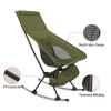 Portable Camping Rocking Chair 198LBS Weight Capacity Included Carry Bag High Back Rocker Chair For Patio Fishing Beach Lawn Travel Ban on Amazon sale