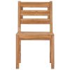 Patio Chairs 2 pcs Solid Teak Wood