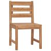 Patio Chairs 2 pcs Solid Teak Wood