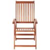 Folding Patio Chairs 3 pcs Solid Acacia Wood