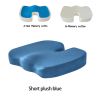 Gel Memory Foam U-shaped Seat Cushion Massage Car Office Chair for Long Sitting Coccyx Back Tailbone Pain Relief Gel Cushion Pad