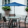 10 Feet Outdoor Patio Umbrella with Tilt Adjustment and Crank