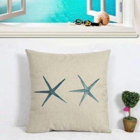 Coastal Charm Cushion Covers (Style: Starfish)