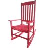 Rocking Chair, All Weather Resistant Poly Lumber Outdoor Porch Rocker, Rocking Chairs for Outdoor, Indoor, Patio, Deck, Garden, Backyard