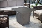 Propane Fire Pit Table, 50,000 BTU Square Fire Table, Fire Pit Propane for Outside Patio